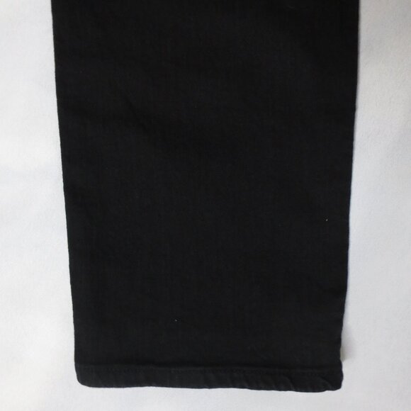 LEE womens JEANS black RELAXED straight leg HIGH RISE plus WESTERN SIZE 18 LONG - Picture 3 of 10